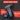 Black handheld vacuum cleaner with text highlighting features on a dark background