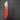 Folding multifunction utility knife on a gray background in red color.