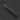 Black utility knife on a dark background