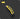 Yellow utility knife on a black background with 'YELLOW' label