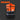 Orange and black safety vest on a dark background