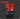 Red and black safety vest on a dark background