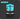 Blue and black reflective safety vest on a dark background