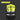 Yellow and black safety vest on a dark background