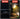 Before and after comparison of a flashlight on a workbench with tools.