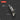 Knife with labeled features on a dark background