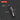 Knife with labeled parts on a dark background
