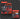 Set of tools with different quantities on a black background