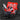 Set of toy tools in a red toolbox on a dark background