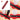 Red contour gauge tool for duplicating large shapes with precision on wood, tile, and flooring edges.