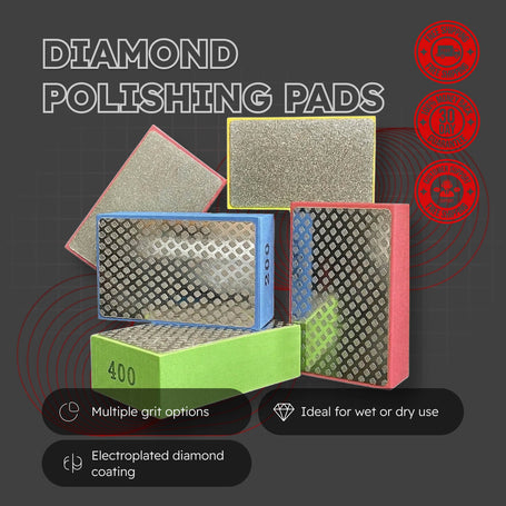Diamond Hand Polishing Pads