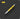 Yellow pen with a black background