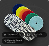Diamond Polishing Pads 3–7