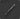 30-degree angle black knife on a dark background