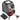 Digital tape measure with laser pointer and batteries on a white background