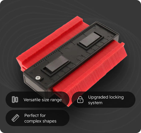Locking Contour Gauge — Precise Profile Copy Tool