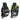 Tool waist bag with tool pouches and tools on a white background