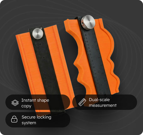 Alloy Contour Gauge with Lock