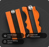 Alloy Contour Gauge with Lock