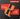 Orange and black tool with embedded lock features on a dark background