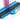 Compact blue contour gauge ideal for marking around pipes and tracing complex curves with accuracy.