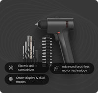 Brushless Cordless Drill & Electric Screwdriver