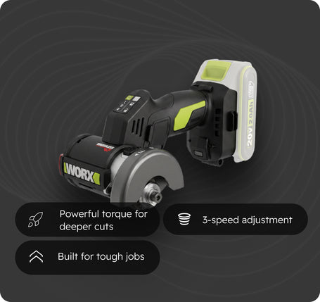 Brushless Cordless Multi Cutter & Angle Grinder
