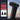 Black cordless air duster on rocky surface, spraying air from wide nozzle with two nozzle attachments displayed beside.
