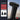 Black cordless air duster on rocky surface, spraying air from wide nozzle with two nozzle attachments displayed beside.