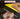 A close-up of a hand holding a yellow and black abrasive polishing tool against a dark background, with text overlays reading 'WORK SMARTER' and 'IDEAL TOOL FOR POLISHING TILE, CERAMIC, GLASS, MARBLE, GRANITE, STONE, AND OTHER HARD SURFACES'.
