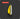 A yellow and gray sanding or grinding handle with a textured abrasive face, shown on a dark gray background with concentric circle patterns and a red label reading 'HANDLE GRIT 120'.