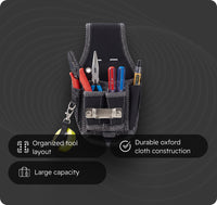 Electrician Tool Waist Bag – Large Capacity, 600D Oxford Cloth, Multi-Pocket