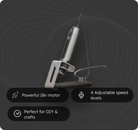 18V Cordless Rotary Tool for Engraving, Grinding & Drilling