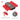 Heavy-duty red contour gauge made from durable ABS plastic with precision scale markings for accurate shape duplication.