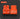 High visibility multi-pocket rescue vest type 1 in orange