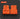 High visibility multi-pocket rescue vest type 2 in orange