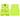 Fluorescent yellow vest type 2 with multiple pockets on a white background
