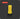 A single yellow cylindrical foam earplug centered on a dark gray background with subtle concentric wave lines. A red label at top left reads “ROUND 1 INCH,” and “1.