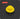 A bright yellow round suction cup or grip pad shown on a dark gray background with concentric ripple lines. A red label at the top left reads 'ROUND 5 INCH' and small white text below the product says '5.