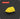 A yellow triangular foam insert or pad shown on a dark gray background with subtle concentric circle lines. An orange label at the top left reads 'TRIANGLE 2x4 INCH', and white text near the bottom center reads '4.