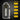 Keychain light with five modes on a black background