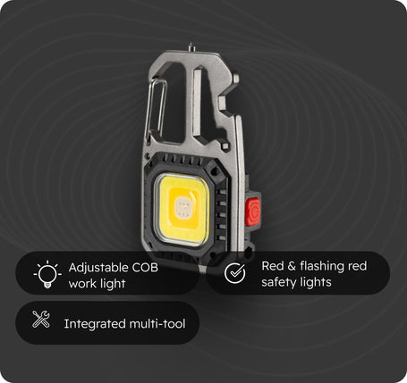 6-in-1 Keychain Flashlight