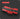 contour gauge 9 13/16" (25cm) red