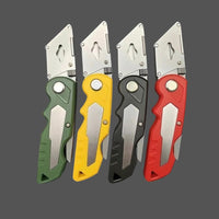 Folding Multifunction Utility Knife – Quick-Change Blade, Wire Stripping & Pliers Functions