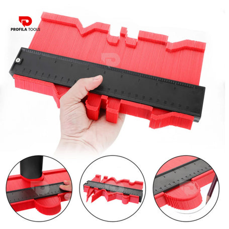 profila-tools-contour-gauge-red-with-locking-ruler
