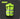 Yellow safety vest with reflective stripes on a black background