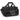 Black tactical bag with multiple compartments on a white background
