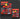 Set of tools with two different box options on a black background