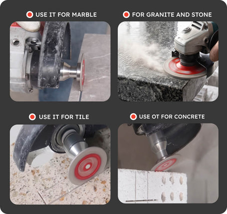 Ways to use Vacuum Brazed Diamond Carving & Cutting Disc