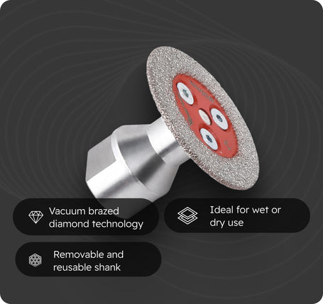 Vacuum Brazed Diamond Carving & Cutting Disc